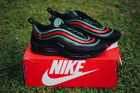 nike air max 97 uomo con gucci|air max 97 black og.